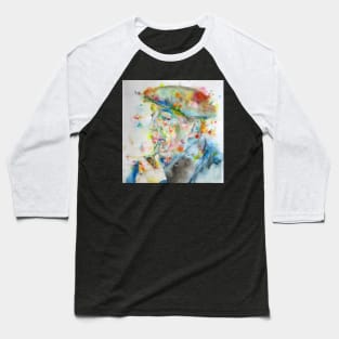 PABLO NERUDA - watercolor portrait.2 Baseball T-Shirt